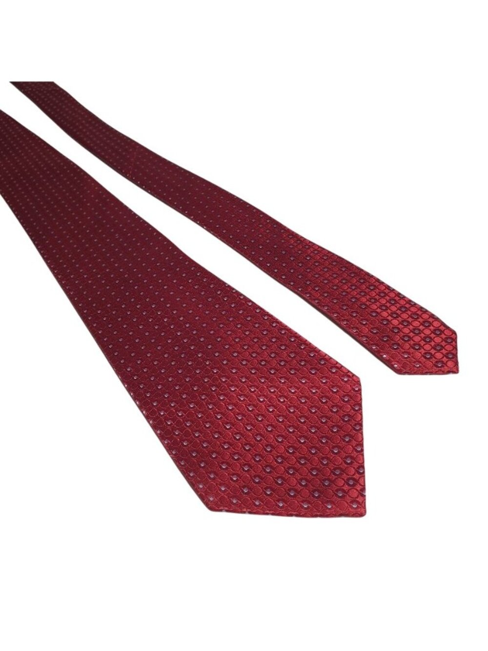 Croft Barrow Red Stain Resistant Power Tie Mens Formal Slim Wide Neckwear Gift